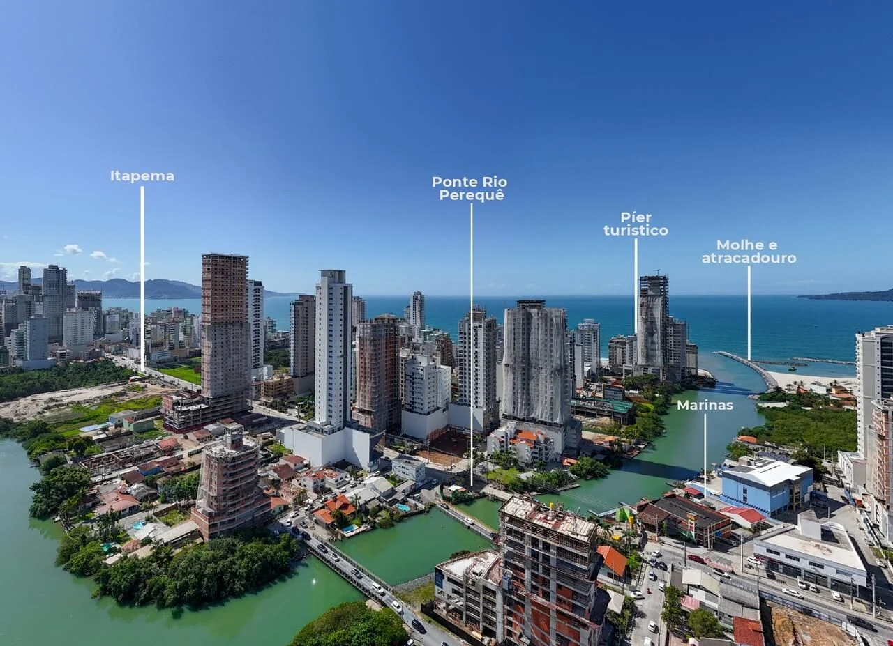 Apartamento 2 Suítes à Venda em Perequê, Porto Belo